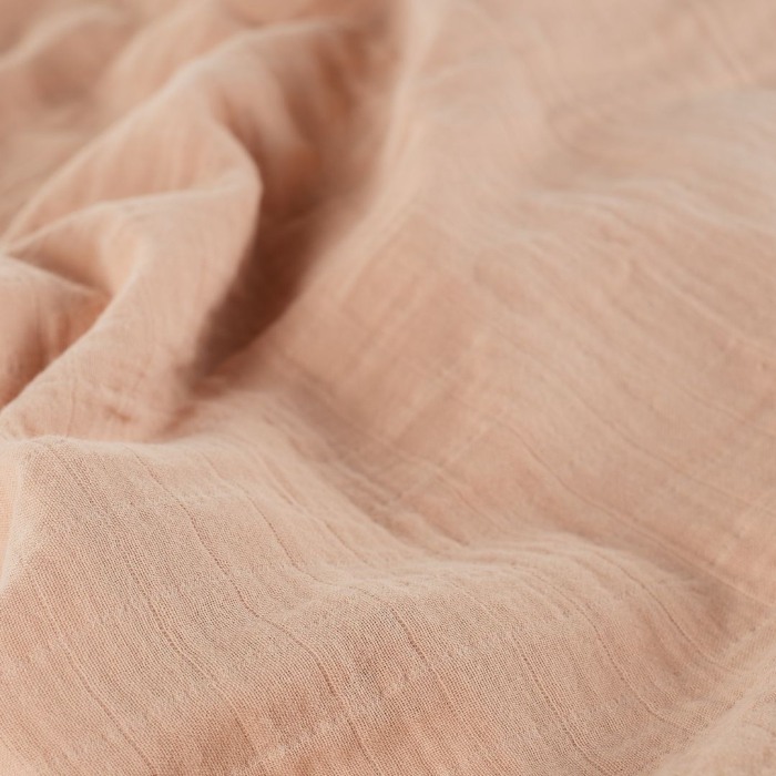 ONINO - Muselina multifunctionala din bumbac 100% organic, HUG.me, Sandy Rose, x1 bucata, 120 x 120 cm, certificata GOTS [2]