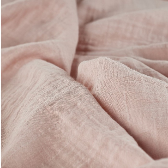ONINO - Muselina multifunctionala din bumbac 100% organic, HUG.me, Warm Peach, x1 bucata, 120 x 120 cm, certificata GOTS [2]