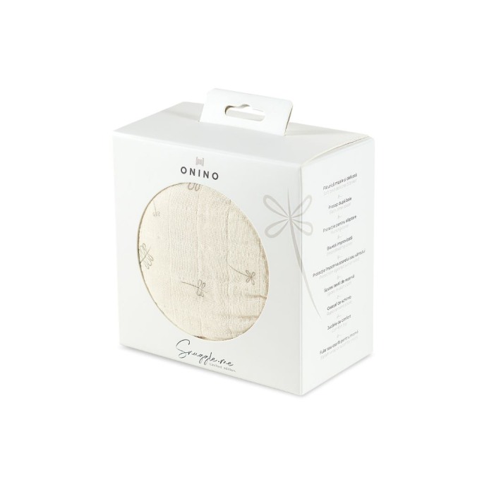 ONINO - Muselina multifunctionala din bumbac 100% organic, SNUGGLE.me, Pure Life, x1 bucata, 120 x 120 cm, certificata GOTS [6]