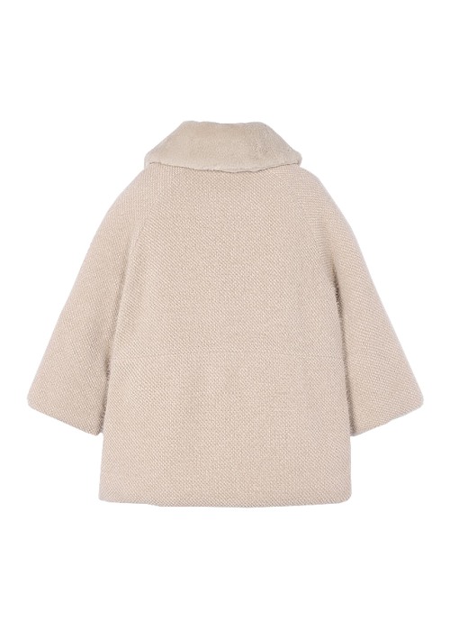 Palton cu guler blanita - Bej - Mayoral [3]