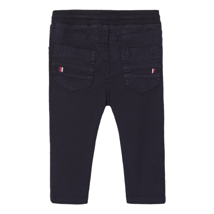 Pantaloni lungi cordon jogger - albastru [2]