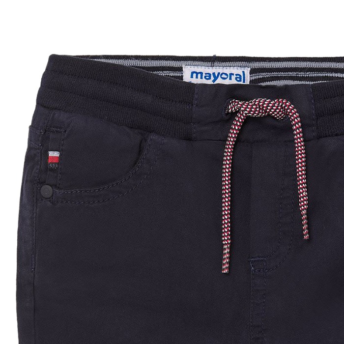 Pantaloni lungi cordon jogger - albastru - Mayoral 3 ani [3]