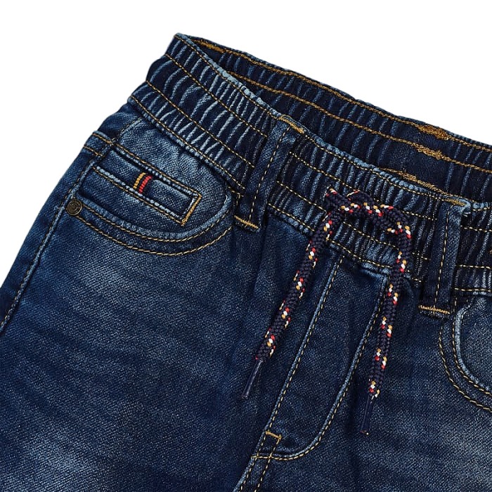 Pantaloni lungi jogger - denim - Mayoral 7 ani [3]