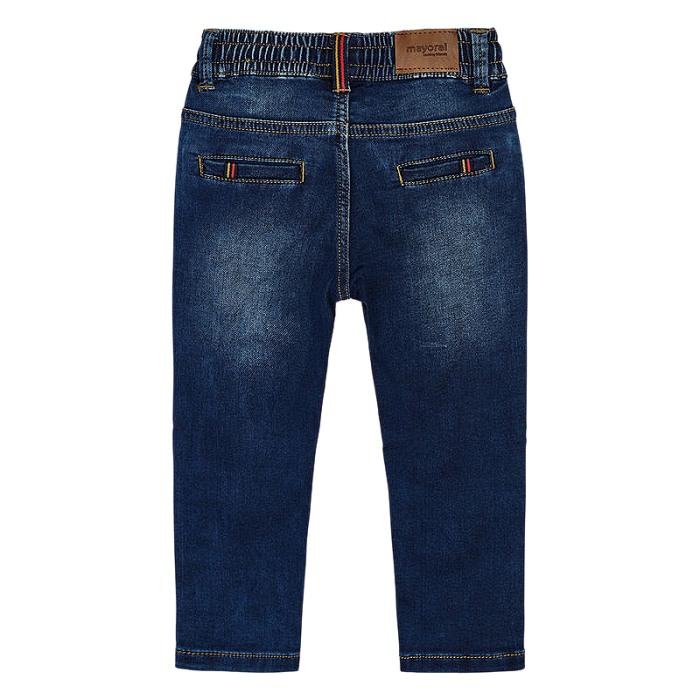 Pantaloni lungi jogger - denim - Mayoral 7 ani [2]