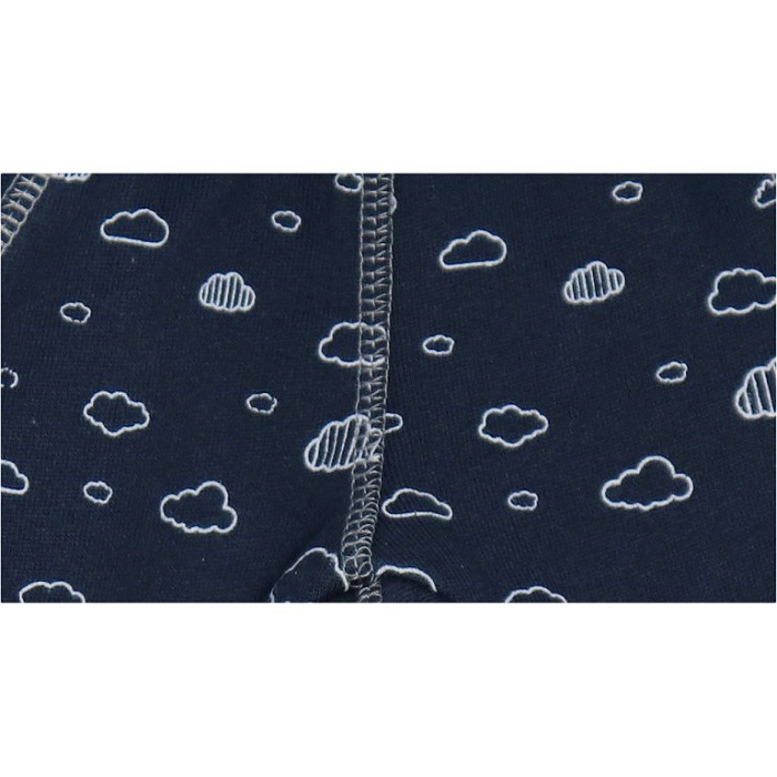 Pantaloni trening - Norisori cu snur bleumarin 4 ani [2]