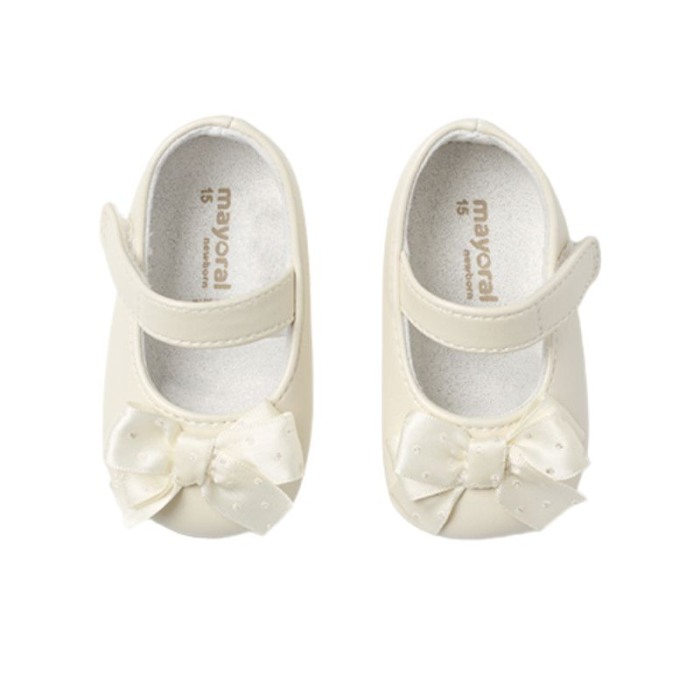 Pantofi balerini + Bentita - Alb sidef - Mayoral   17 (10.5 cm) [2]