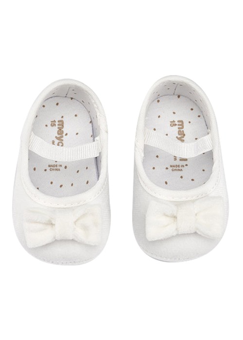 Pantofi catifea + Bentita - Alb - Mayoral  18 [3]