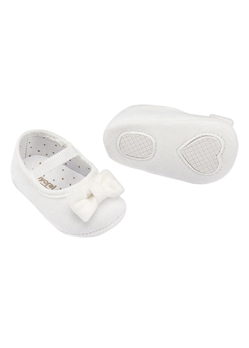 Pantofi catifea + Bentita - Alb - Mayoral  18 [4]