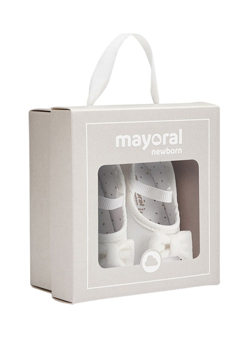 Pantofi catifea + Bentita - Alb - Mayoral  18 [7]