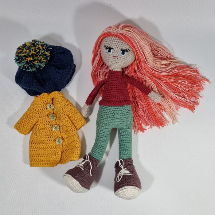 Papusa crosetata manual - Daria - Maimutzeria Tiarra [4]