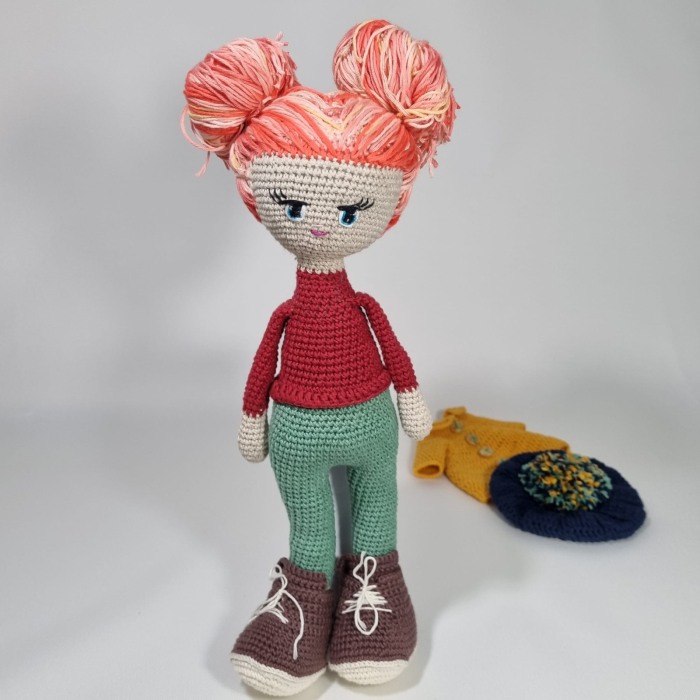 Papusa crosetata manual - Daria - Maimutzeria Tiarra [3]