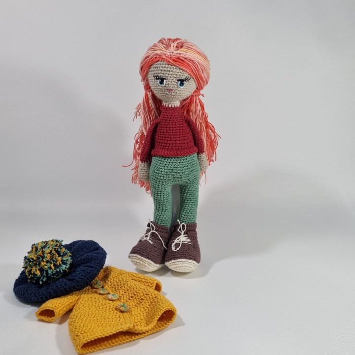 Papusa crosetata manual - Daria - Maimutzeria Tiarra [5]