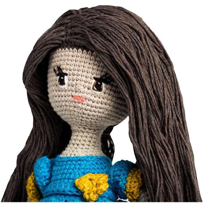 Papusa crosetata manual - Yvonne - Maimutzeria Tiarra [5]