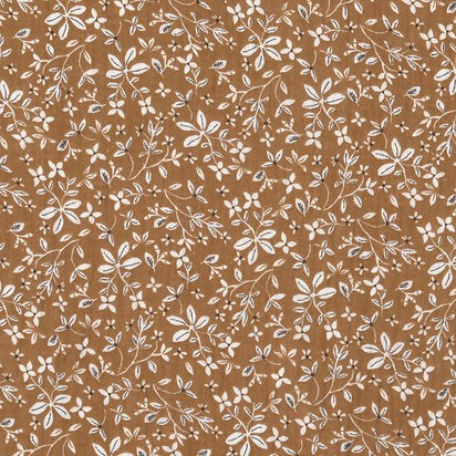 Paturica muselina Caramel Flowers 120x 120 cm - Buva [5]