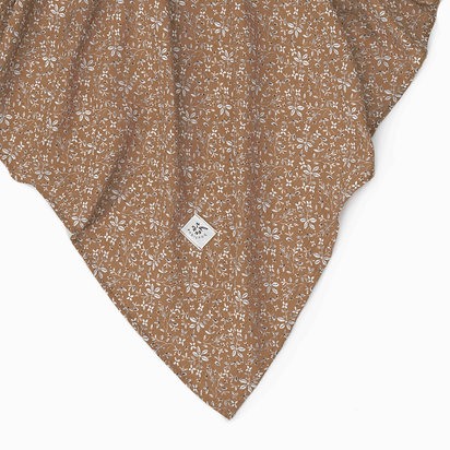 Paturica muselina Caramel Flowers 120x 120 cm - Buva [3]