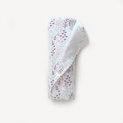 Paturica muselina Pink Flowers 120x 120 cm - Buva [2]