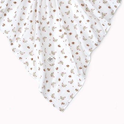 Paturica muselina White Flowers 120x 120 cm - Buva [3]