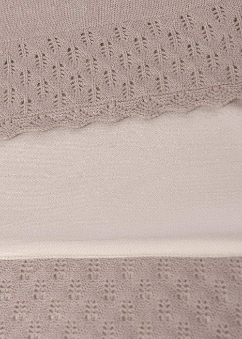 Paturica tricot cu blanita [3]