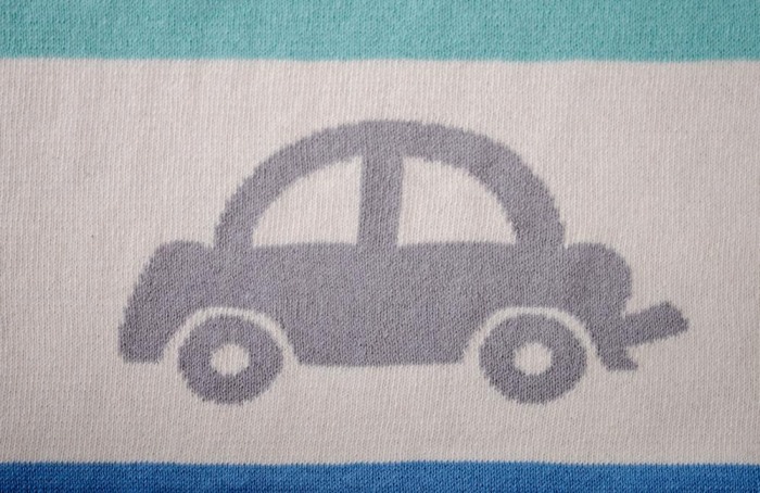 Paturica tricotata - Blue Grey Cars - Buva [5]