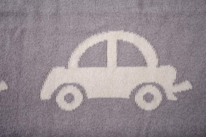 Paturica tricotata - Blue Grey Cars - Buva [10]