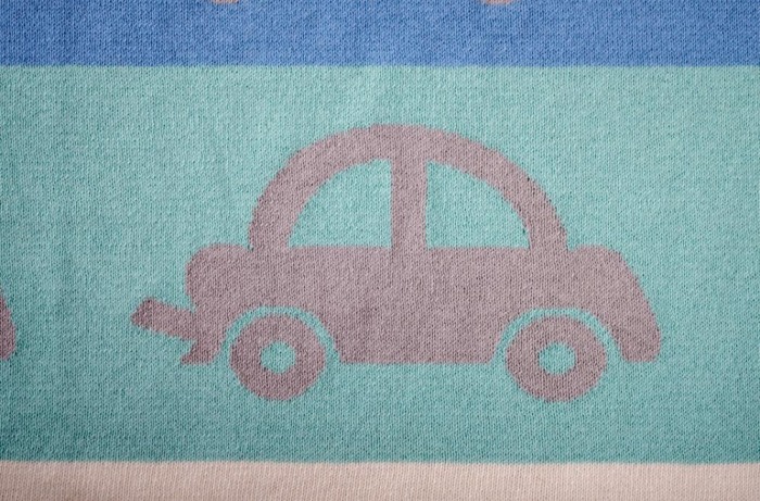 Paturica tricotata - Blue Grey Cars - Buva [6]