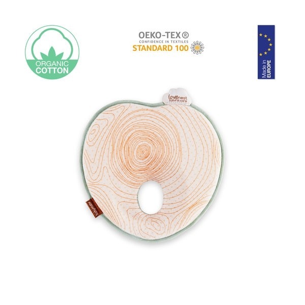 Perna - Lovenest Original din bumbac organic impotriva plagiocefaliei - Natural Care [5]
