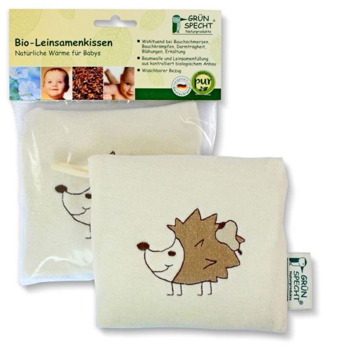 Pernuta termica anticolici BIO cu seminte de in - Arici - Grunspecht [6]