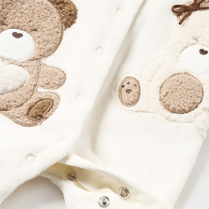 Pijama plusata Ursi bumbac sustenabil nou-nascut - Mayoral   4-6 luni (70 cm) [5]