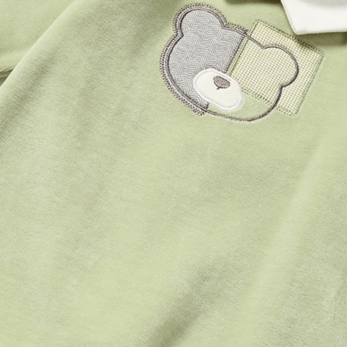 Pijama plusata Vernil bumbac sustenabil nou-nascut - Mayoral  0-1 luni (55 cm) [3]