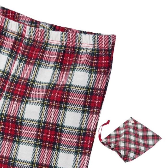 Pijama rosie Ursoaica cu saculet pentru transport [5]