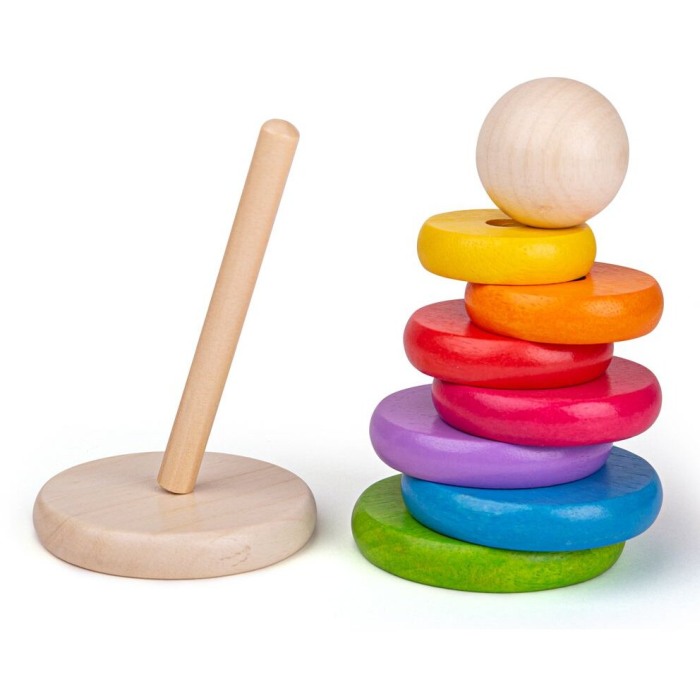 Piramida din lemn - Curcubeul [6]