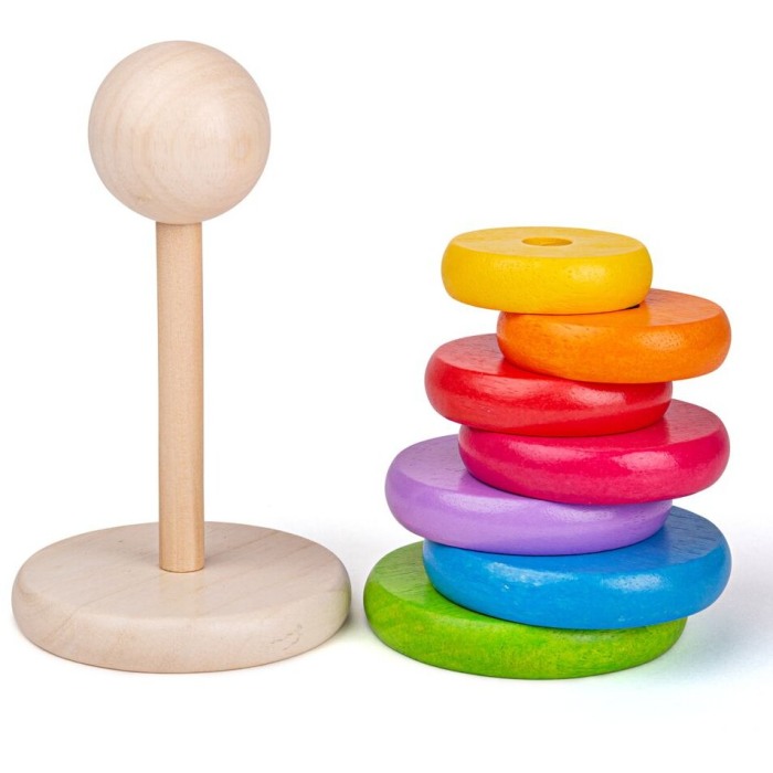 Piramida din lemn - Curcubeul [4]