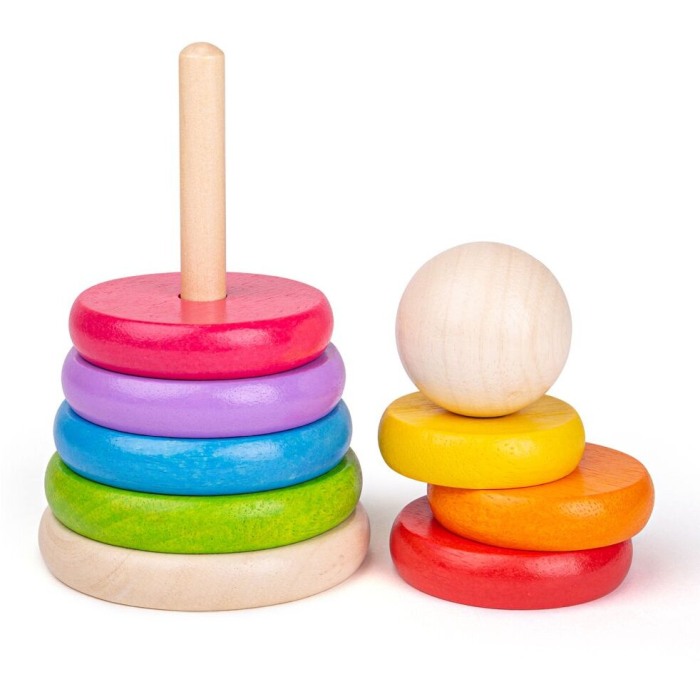 Piramida din lemn - Curcubeul [3]