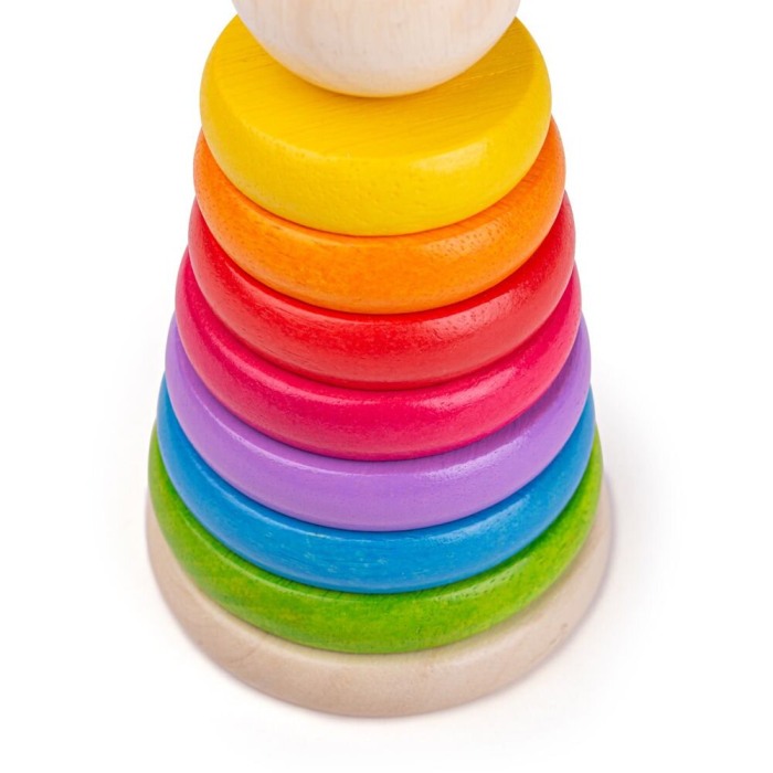 Piramida din lemn - Curcubeul [2]