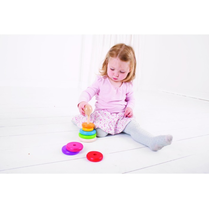 Piramida din lemn - Curcubeul [8]