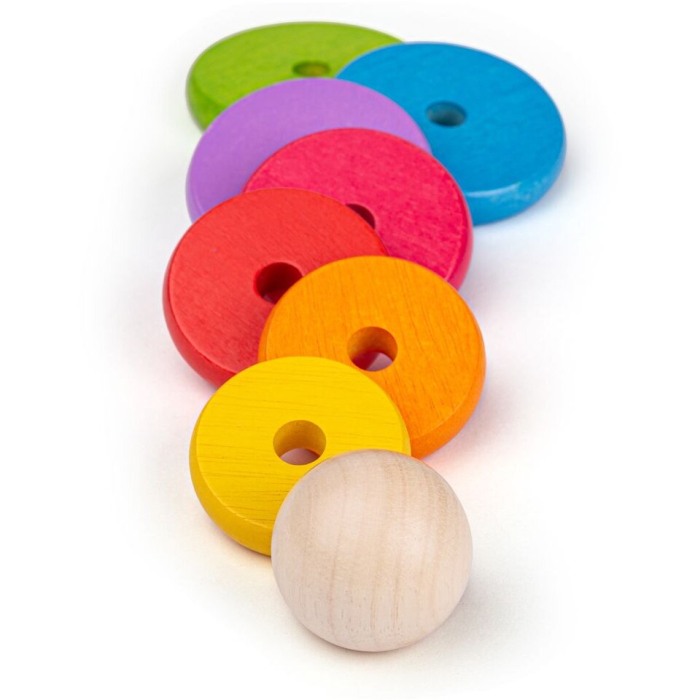 Piramida din lemn - Curcubeul [7]