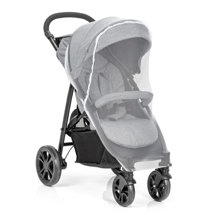 Plasa de insecte pentru carucior bebelusi, protectie tantari, 0+ luni, alba, Reer BiteSafe white 87030 [8]