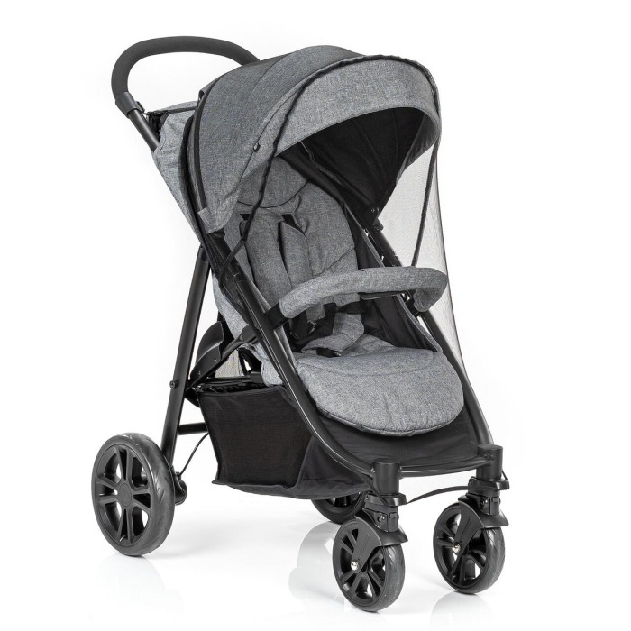 Plasa de insecte pentru carucior bebelusi, protectie tantari, 0+ luni, neagra, Reer BiteSafe black 87021 [8]