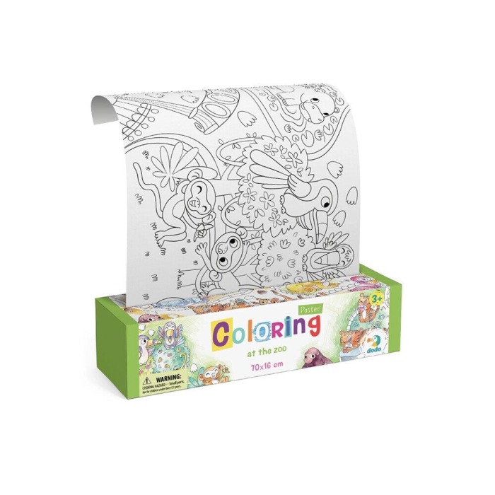 Poster de colorat - La Zoo [2]