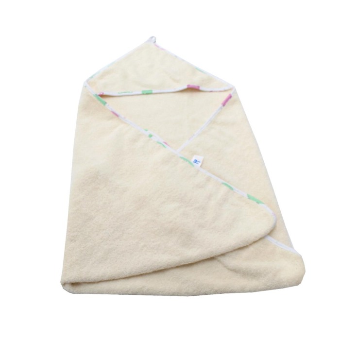 Prosop cu gluga - Crem - BalticBebe [2]
