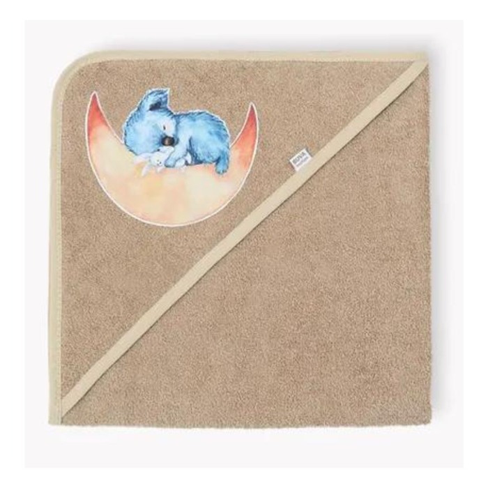 Prosop din frotir cu capison Blue Cocoa - Buva [3]