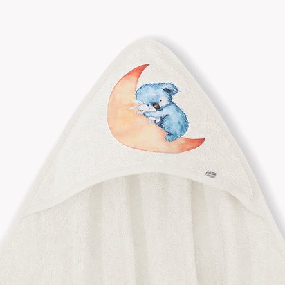 Prosop din frotir cu capison Blue Ecru - Buva [4]