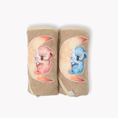 Prosop din frotir cu capison Blush Cocoa - Buva [6]