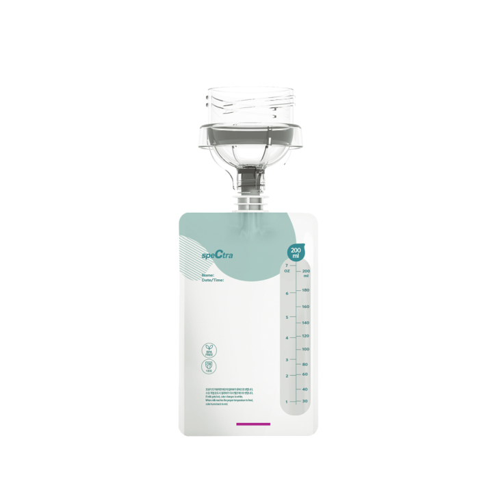 Pungi colectare lapte cu conectare directa (10 pungi, conector inclus) [2]