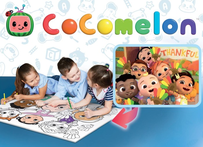 Puzzle de colorat maxi - Cocomelon si prietenii (60 piese) [3]