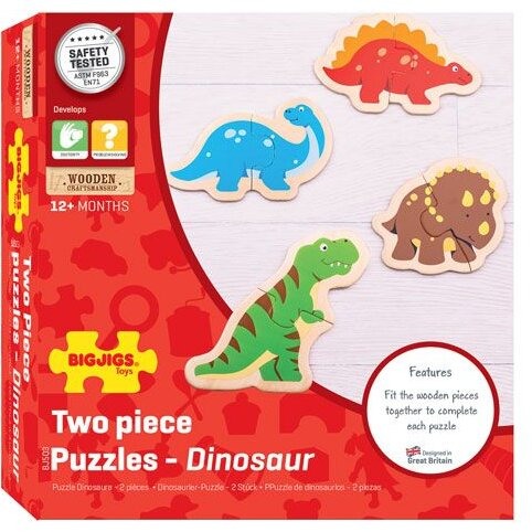 Puzzle din lemn - Dinozauri [3]