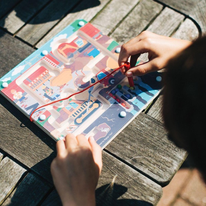 Puzzle labirint - Pe santier [3]