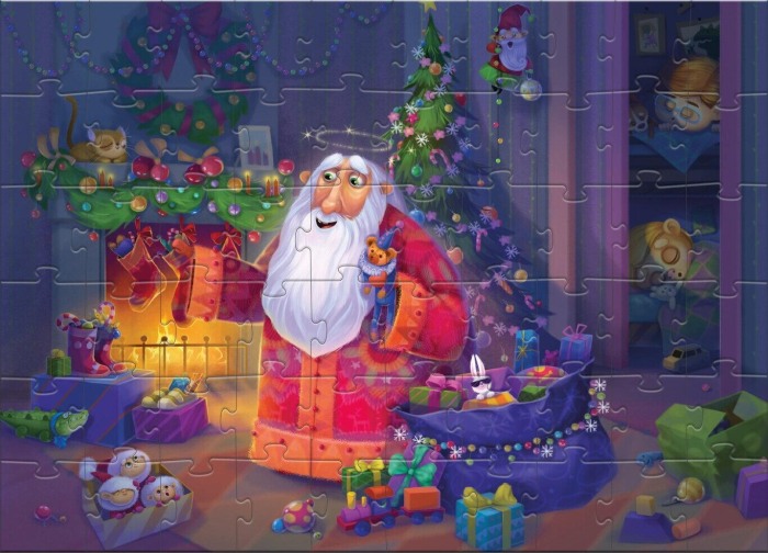 Puzzle - Magia Craciunului (60 piese) [3]