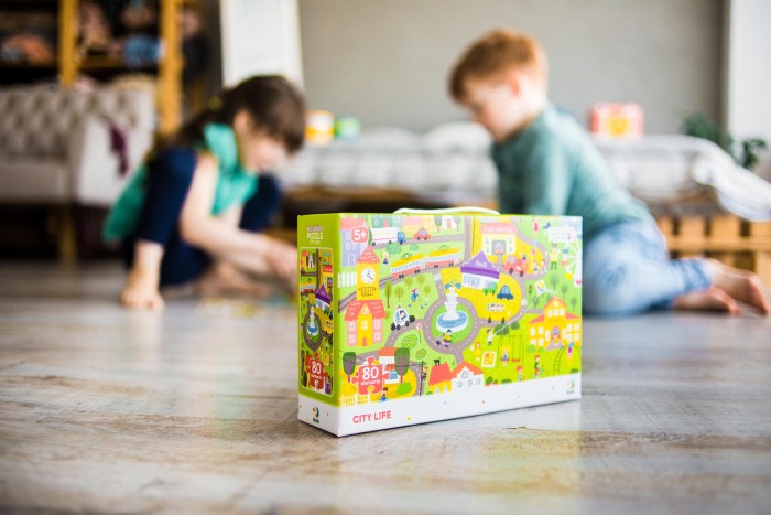 Puzzle - Orasul (80 piese) [5]