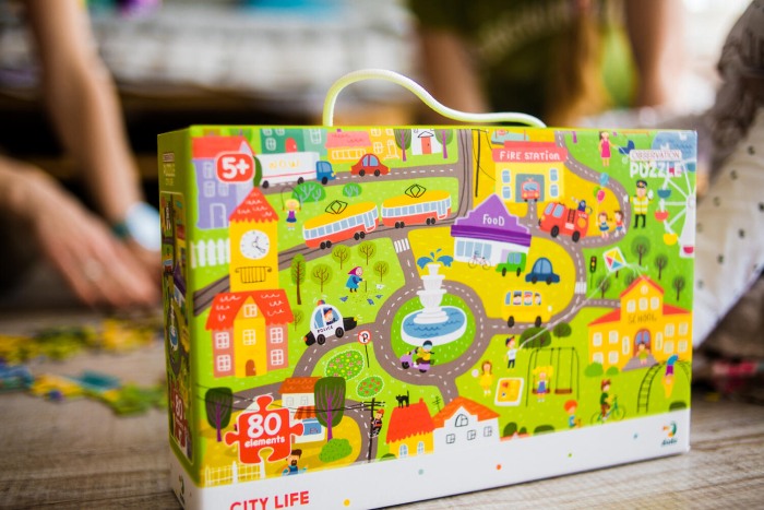 Puzzle - Orasul (80 piese) [4]